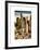 Architecture and Buildings in Downtown Manhattan-Philippe Hugonnard-Framed Art Print