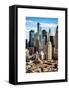 Architecture and Buildings in Downtown Manhattan-Philippe Hugonnard-Framed Stretched Canvas