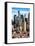 Architecture and Buildings in Downtown Manhattan-Philippe Hugonnard-Framed Stretched Canvas