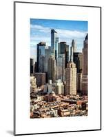 Architecture and Buildings in Downtown Manhattan-Philippe Hugonnard-Mounted Art Print