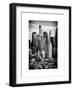 Architecture and Buildings in Downtown Manhattan-Philippe Hugonnard-Framed Art Print