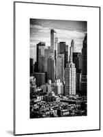 Architecture and Buildings in Downtown Manhattan-Philippe Hugonnard-Mounted Art Print