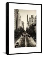 Architecture and Buildings NYC-Philippe Hugonnard-Framed Stretched Canvas