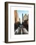 Architecture and Buildings NYC-Philippe Hugonnard-Framed Art Print