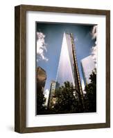 Architecture and Buildings, One World Trade Center (1WTC), Manhattan, New York, USA, Vintage Colors-Philippe Hugonnard-Framed Photographic Print