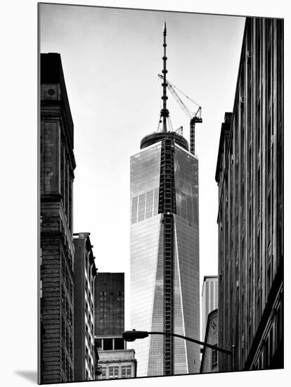 Architecture and Buildings, One World Trade Center (1WTC), Manhattan, New York, USA-Philippe Hugonnard-Mounted Photographic Print