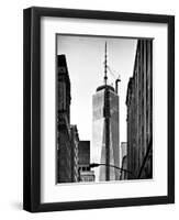 Architecture and Buildings, One World Trade Center (1WTC), Manhattan, New York, USA-Philippe Hugonnard-Framed Premium Photographic Print