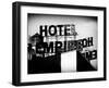 Architecture and Buildings, Rooftop, Hotel Empire, Upper West Side of Manhattan, Broadway, New York-Philippe Hugonnard-Framed Premium Photographic Print