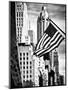 Architecture and Buildings, Skyscrapers View, American Flag, Midtown Manhattan, NYC, USA-Philippe Hugonnard-Mounted Photographic Print