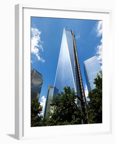 Architecture and Buildings, the One World Trade Center (1Wtc), Manhattan, New York, US, USA-Philippe Hugonnard-Framed Photographic Print