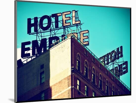 Architecture and Buildings, Top of the Hotel Empire, Upper West Side of Manhattan, USA-Philippe Hugonnard-Mounted Photographic Print