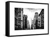 Architecture and Buildings, Urban Scene, 401 Broadway, Lower Manhattan, NYC, White Frame-Philippe Hugonnard-Framed Stretched Canvas