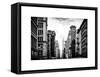 Architecture and Buildings, Urban Scene, 401 Broadway, Lower Manhattan, NYC, White Frame-Philippe Hugonnard-Framed Stretched Canvas