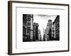 Architecture and Buildings, Urban Scene, 401 Broadway, Lower Manhattan, NYC, White Frame-Philippe Hugonnard-Framed Art Print