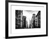 Architecture and Buildings, Urban Scene, 401 Broadway, Lower Manhattan, NYC, White Frame-Philippe Hugonnard-Framed Art Print