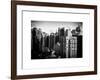 Architecture and Buildings View of Times Square at Sunset-Philippe Hugonnard-Framed Art Print
