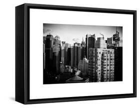 Architecture and Buildings View of Times Square at Sunset-Philippe Hugonnard-Framed Stretched Canvas