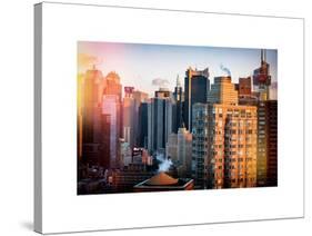 Architecture and Buildings View of Times Square at Sunset-Philippe Hugonnard-Stretched Canvas