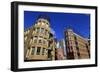 Architecture at Hoefkade, The Hague, South Holland, Netherlands, Europe-Hans-Peter Merten-Framed Photographic Print