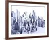 Architecture Blueprint-carloscastilla-Framed Art Print