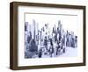 Architecture Blueprint-carloscastilla-Framed Art Print