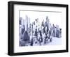 Architecture Blueprint-carloscastilla-Framed Art Print