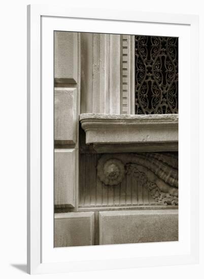 Architecture Detail in Sepia I-Laura DeNardo-Framed Photographic Print