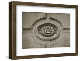 Architecture Detail in Sepia VII-Laura DeNardo-Framed Photographic Print