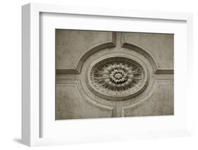 Architecture Detail in Sepia VII-Laura DeNardo-Framed Photographic Print