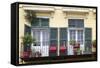 Architecture, French Quarter, New Orleans, Louisiana, USA-Jamie & Judy Wild-Framed Stretched Canvas