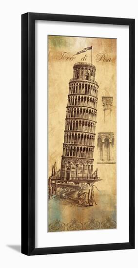 Architecture II-Daphne Brissonnet-Framed Art Print