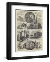 Architecture in Sheffield-null-Framed Giclee Print