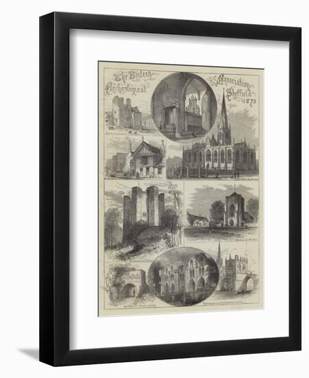 Architecture in Sheffield-null-Framed Giclee Print