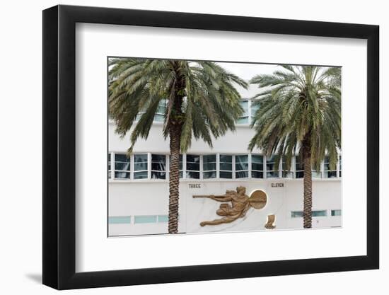 Architecture in the Art Deco District, Miami South Beach, Miami, Florida, Usa-Axel Schmies-Framed Photographic Print