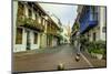Architecture in the Plaza de San Pedro Claver, Cartagena, Colombia-Jerry Ginsberg-Mounted Photographic Print