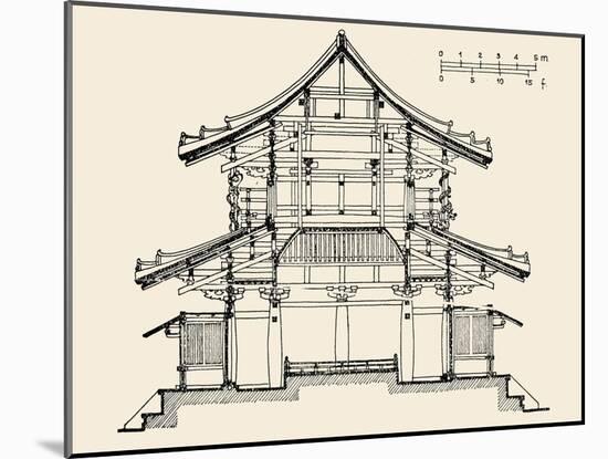 Architecture: Japanese-null-Mounted Giclee Print