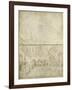 Architecture ; Jugement de Salomon-Jacopo Bellini-Framed Giclee Print