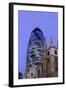 Architecture Mix, Modern and Classical Architecture, St Helen's Church-Axel Schmies-Framed Photographic Print