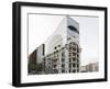 Architecture, New Building on Old Building, Architecture Mix, Lisbon, Portugal-Axel Schmies-Framed Photographic Print