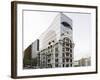 Architecture, New Building on Old Building, Architecture Mix, Lisbon, Portugal-Axel Schmies-Framed Photographic Print