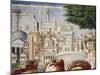 Architecture of City of Rome, Detail from Stories of St. Augustine, 1465-Benozzo Gozzoli-Mounted Giclee Print