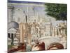 Architecture of City of Rome, Detail from Stories of St. Augustine, 1465-Benozzo Gozzoli-Mounted Giclee Print