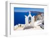 Architecture of Oia Village on Santorini Island, Greece-Patryk Kosmider-Framed Photographic Print