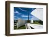 Architecture of Oscar Niemeyer at the Plaza of the Three Powers-Michael Runkel-Framed Photographic Print