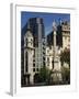 Architecture of Plaza Lavalle and Statue, Buenos Aires, Argentina, South America-Simanor Eitan-Framed Photographic Print