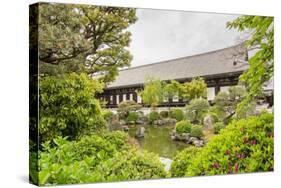 Architecture of Sanjusangendo Which is Famous for its 1001 Statues of Kannon, the Goddess of Mercy-elwynn-Stretched Canvas