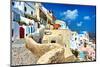 Architecture of Santorini-Maugli-l-Mounted Photographic Print