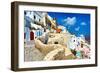Architecture of Santorini-Maugli-l-Framed Photographic Print