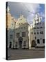 Architecture of the Old Town (The Three Brothers), Riga, Latvia, Baltic States-Gary Cook-Stretched Canvas