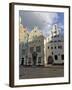 Architecture of the Old Town (The Three Brothers), Riga, Latvia, Baltic States-Gary Cook-Framed Photographic Print